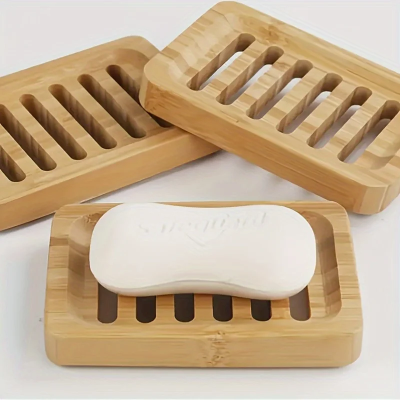 Soap Dish Draining - Бамбуковый чехол, деревянный лоток для предотвращения