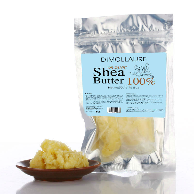 Shea Butter Raw - 100 г Dimollaure натуральное органическое нерафинированное