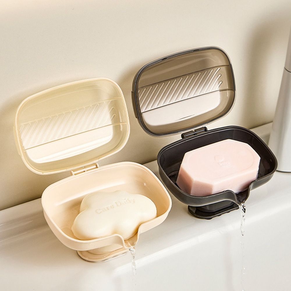 Soap Dish Draining - Новая наклонная дренажная мыльница с присоской,