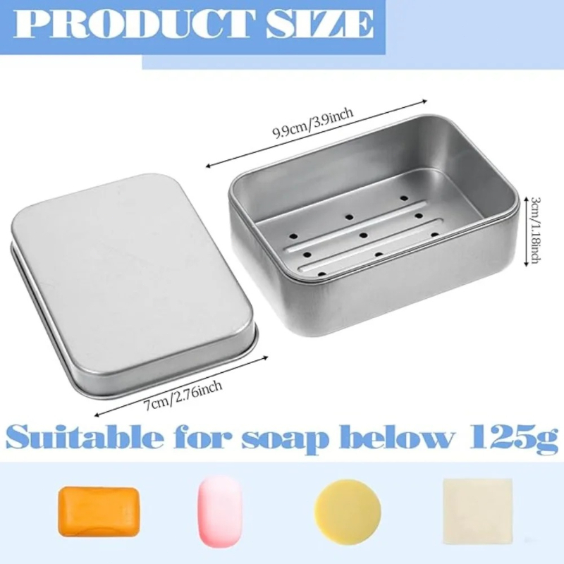 Портативная двухслойная алюмин – обзор и цена Soap Dish Draining
