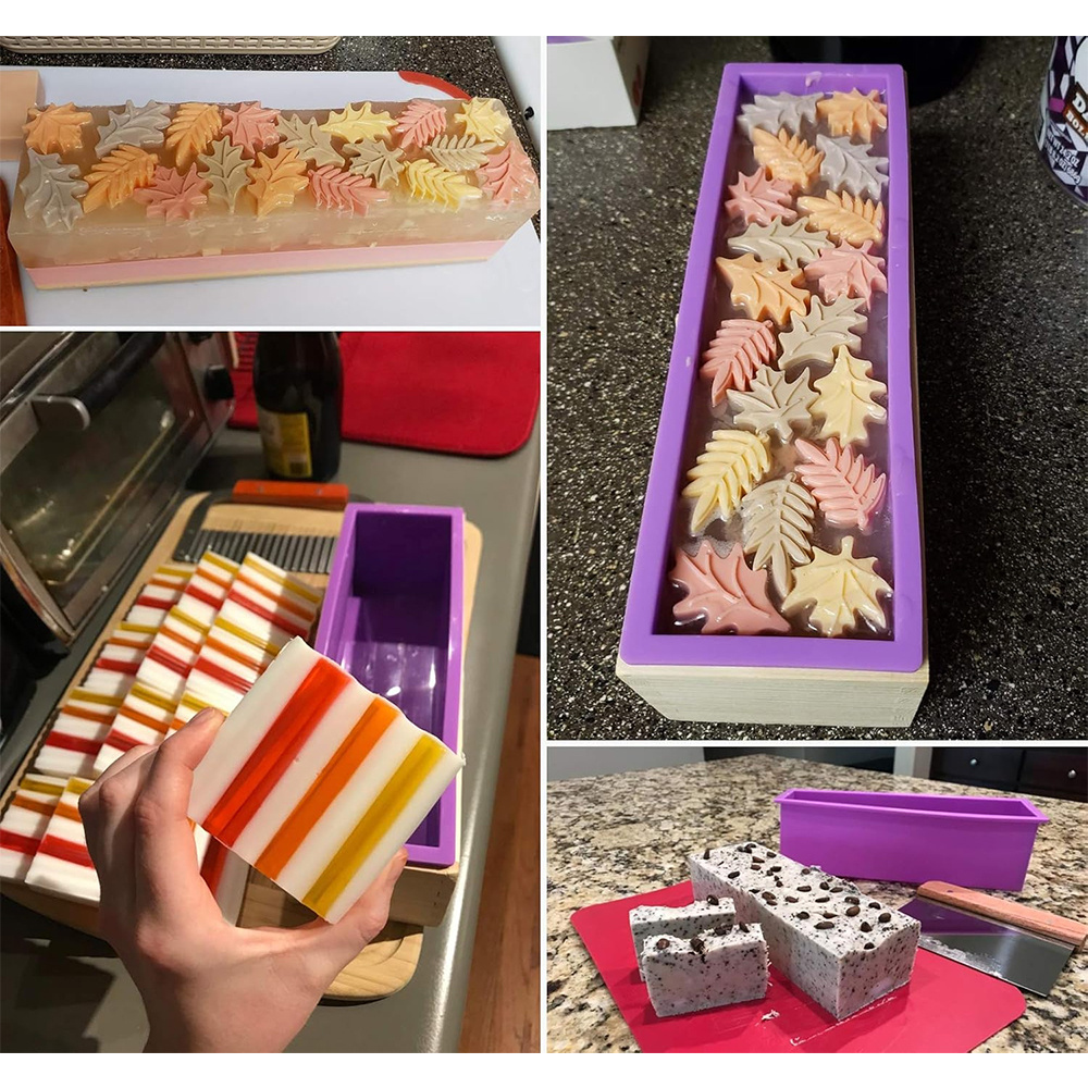 Набор для изготовления мыла ру – обзор и цена Soap Mold Silicone Loaf