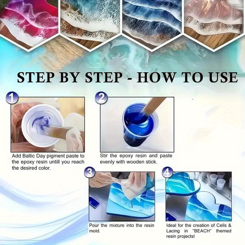 24 цвета/8 цветов, 5 граммов,  – обзор и цена Mica Powder Colorant