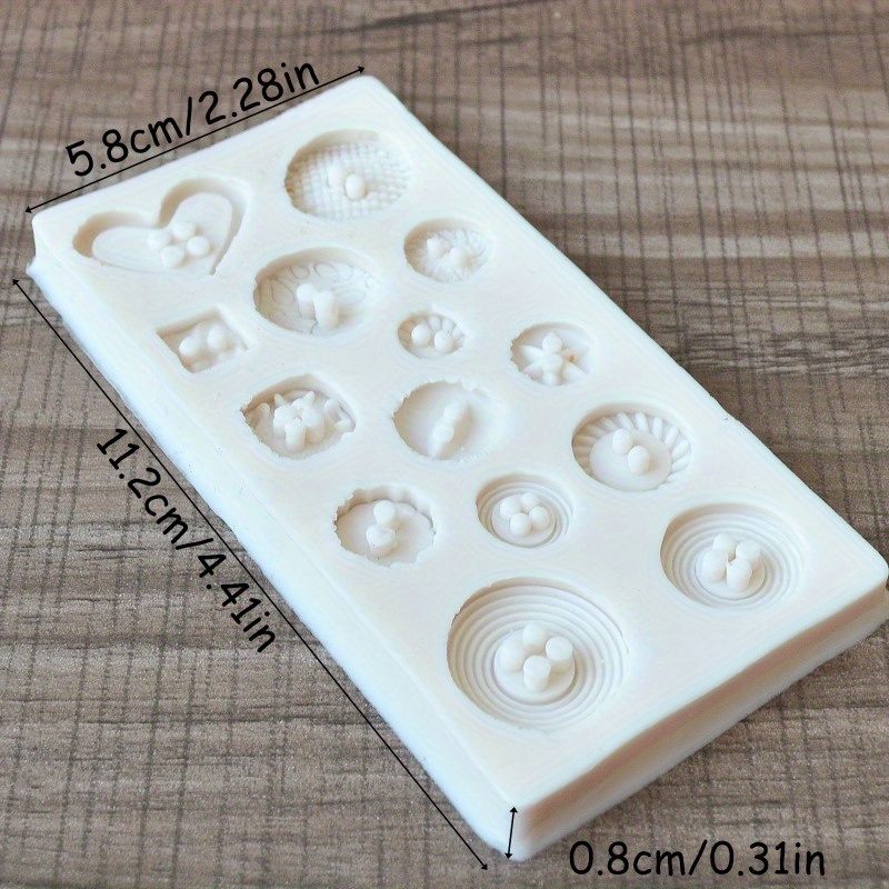 Силиконовая форма для пуговиц, – обзор и цена Soap Making Bar