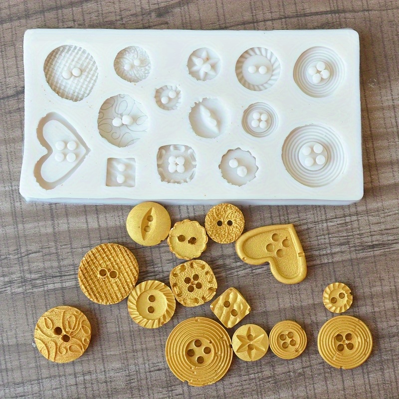 Силиконовая форма для пуговиц, – обзор и цена Soap Making Bar