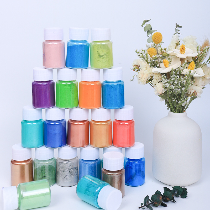 20 мм-54 Цвета, перламутровый  – обзор и цена Mica Powder Colorant