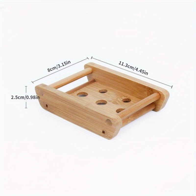 1 шт. Овальная бамбуковая мыль – обзор и цена Soap Dish Draining