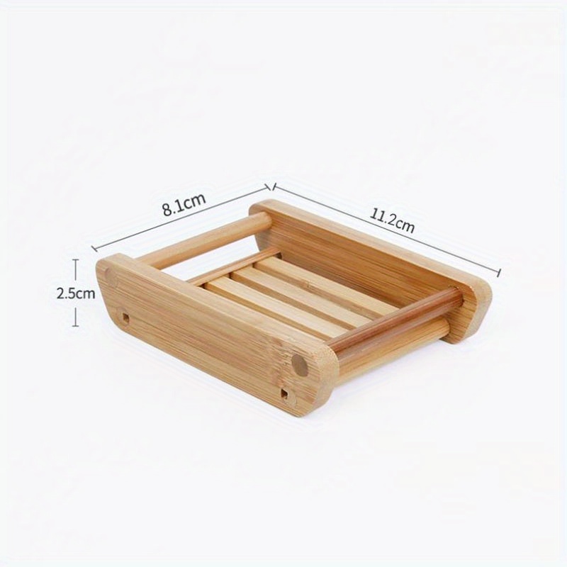 1 шт. Овальная бамбуковая мыль – обзор и цена Soap Dish Draining