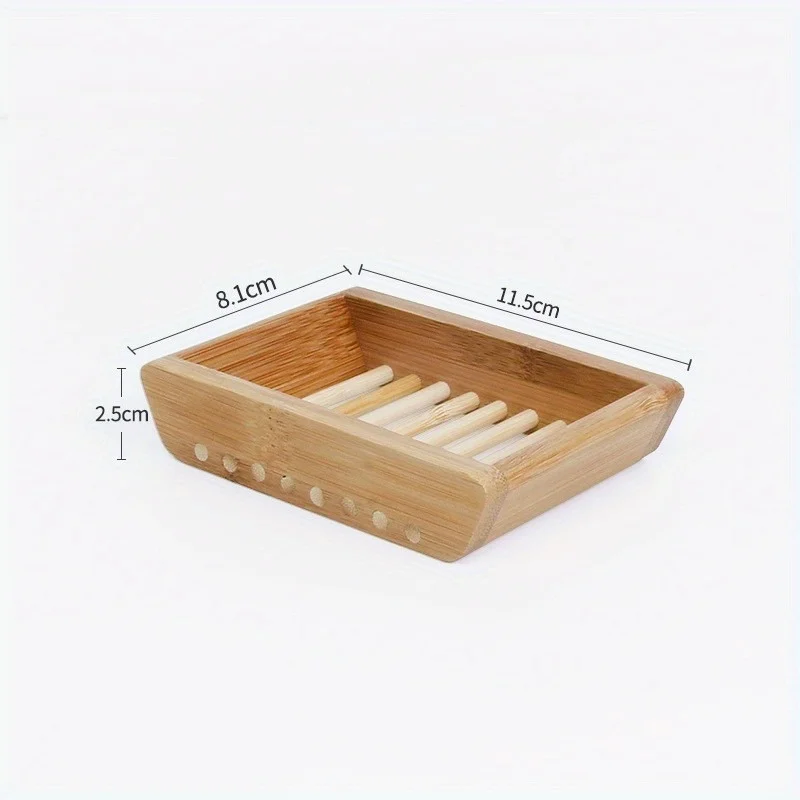1 шт. Овальная бамбуковая мыль – обзор и цена Soap Dish Draining