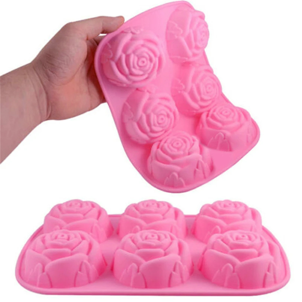 6-луночная форма для мыла ручн – обзор и цена Soap Mold Silicone Loaf
