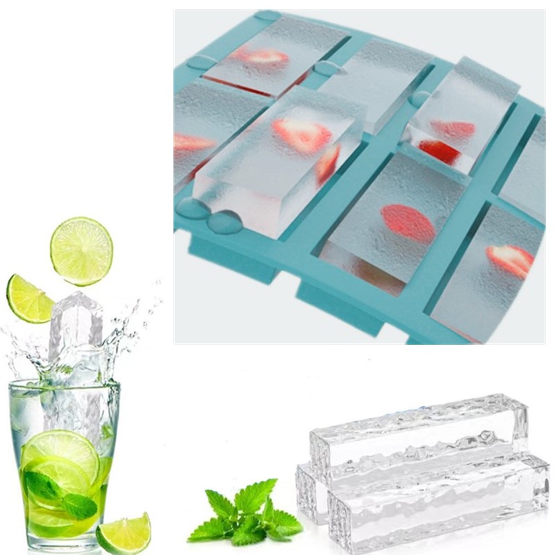 8-ячеистая прямоугольная силик – обзор и цена Soap Mold Silicone Loaf