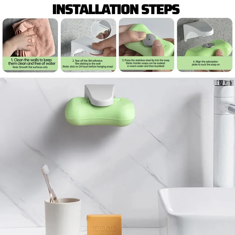 Магнитный держатель для мыла,  – обзор и цена Soap Dish Draining
